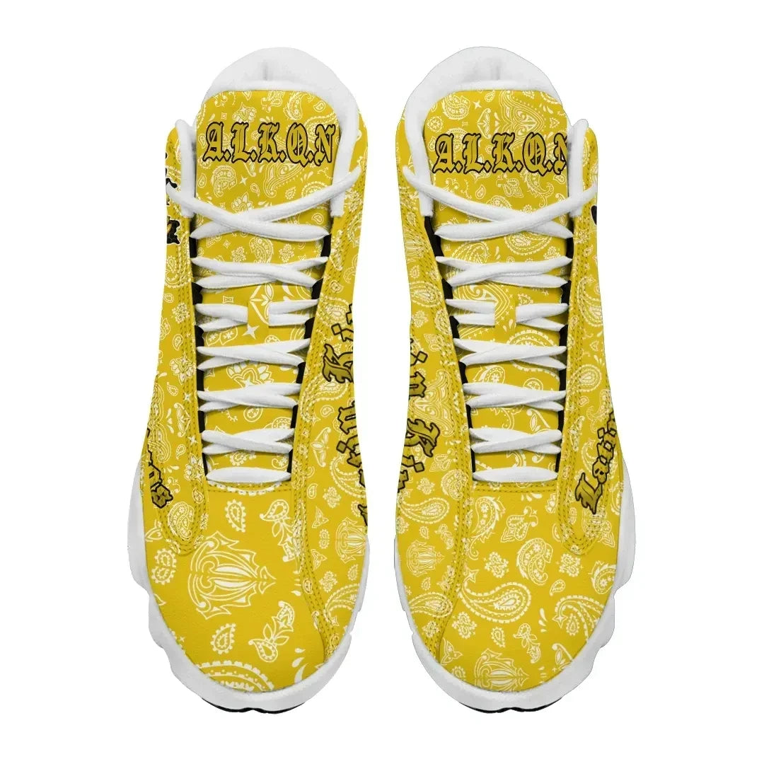 Latin Kings Gang High Top Sneakers