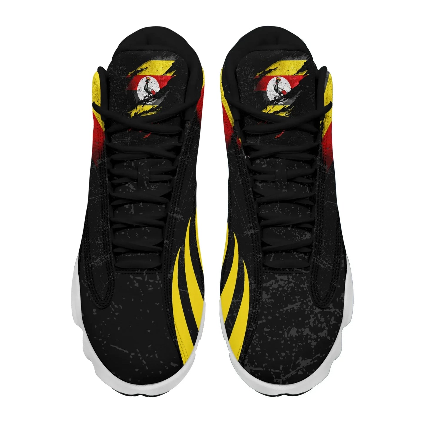 Uganda In Me High Top Sneakers Special Grunge Style