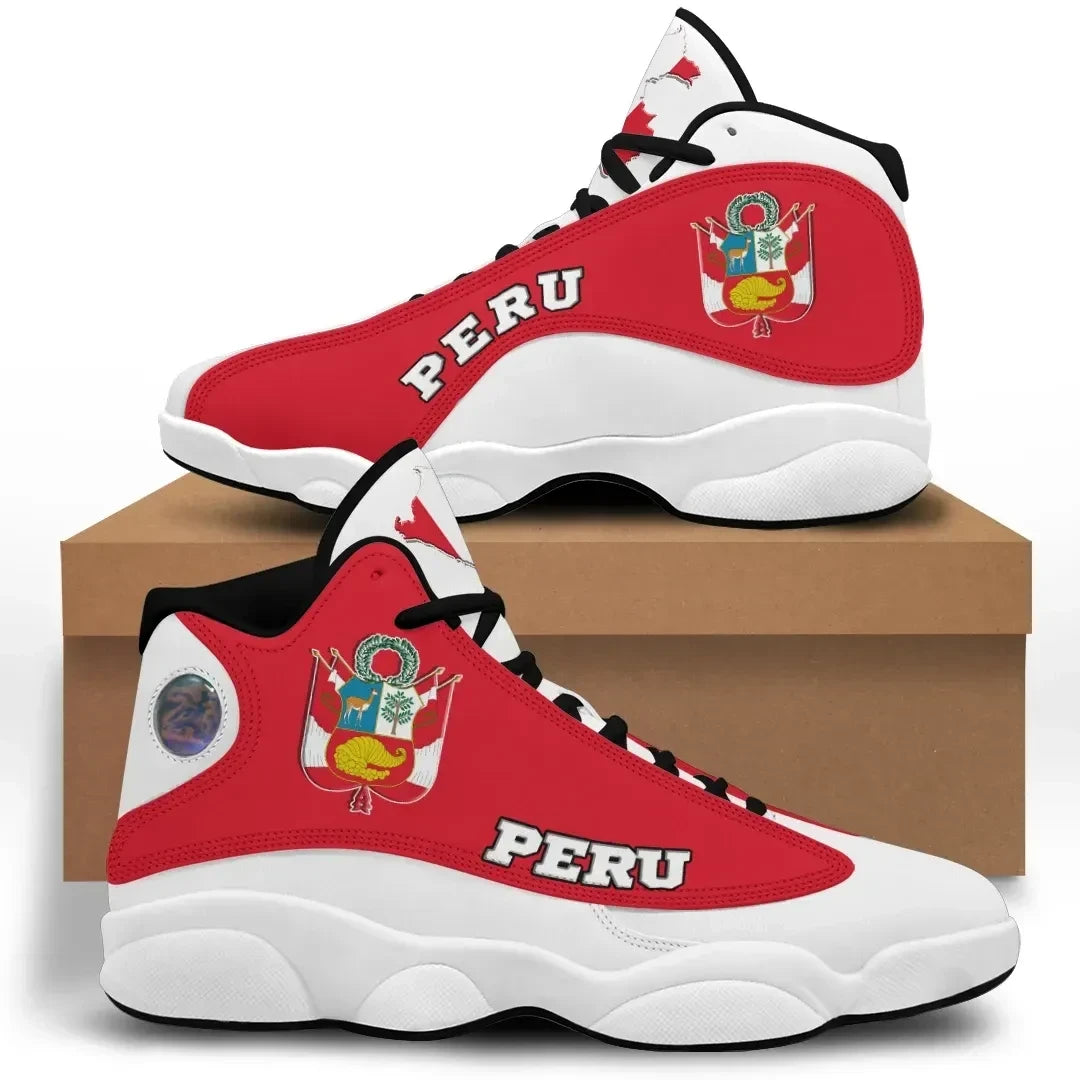 Peru High Top Sneakers Shoes