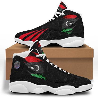 Libya In Me High Top Sneakers Special Grunge Style
