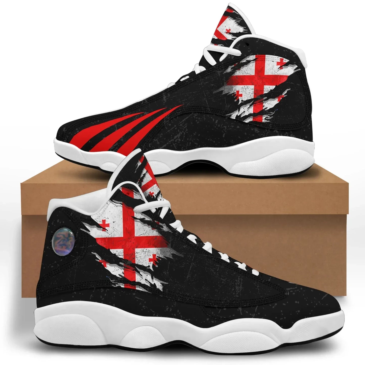 Georgia In Me High Top Sneakers Shoes Special Grunge Style