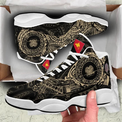 Papua New Guinea Tattoo High Top Sneakers Shoes