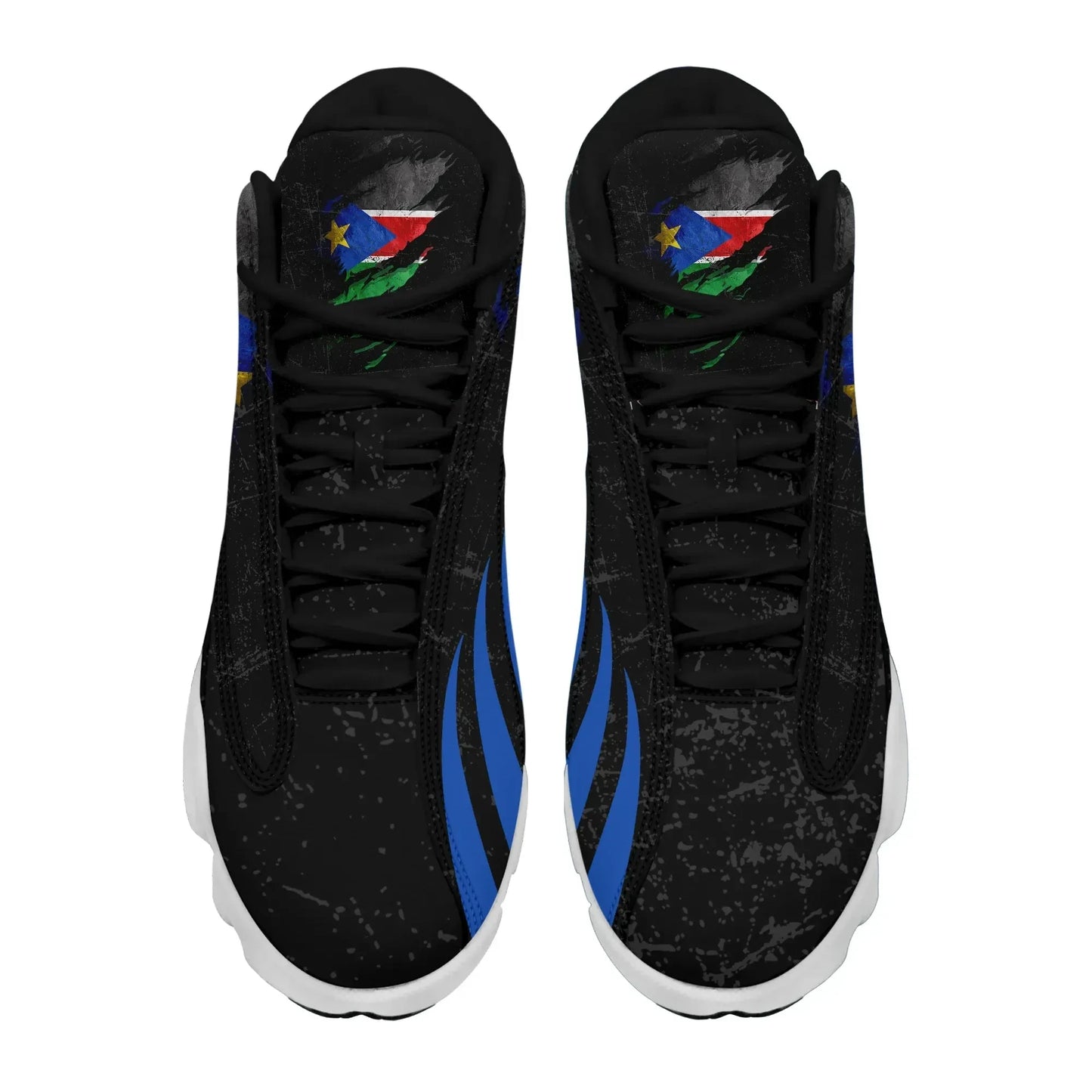 South Sudan In Me High Top Sneakers Special Grunge Style