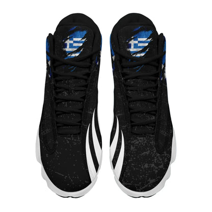 Greece In Me High Top Sneakers Shoes Special Grunge Style