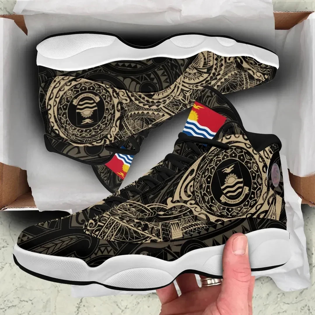 Kiribati Tattoo High Top Sneakers Shoes