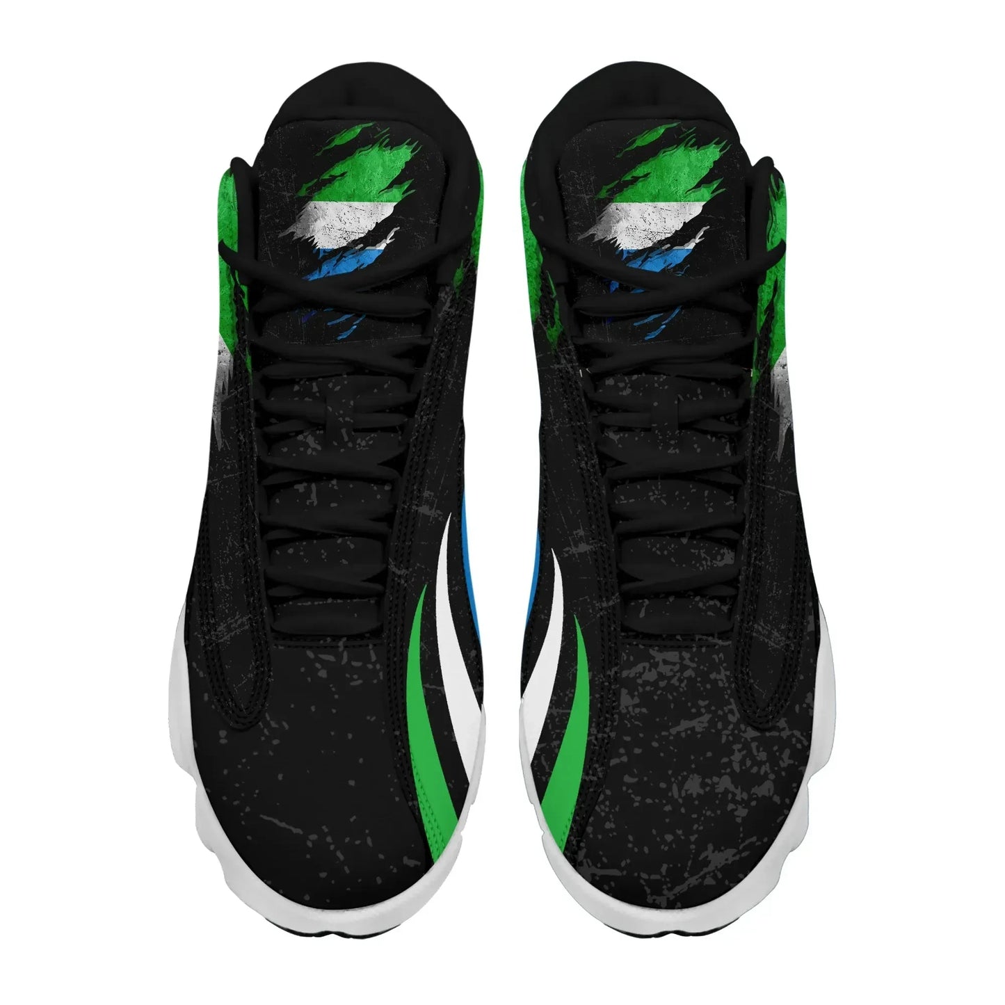 Sierra Leone In Me High Top Sneakers Special Grunge Style