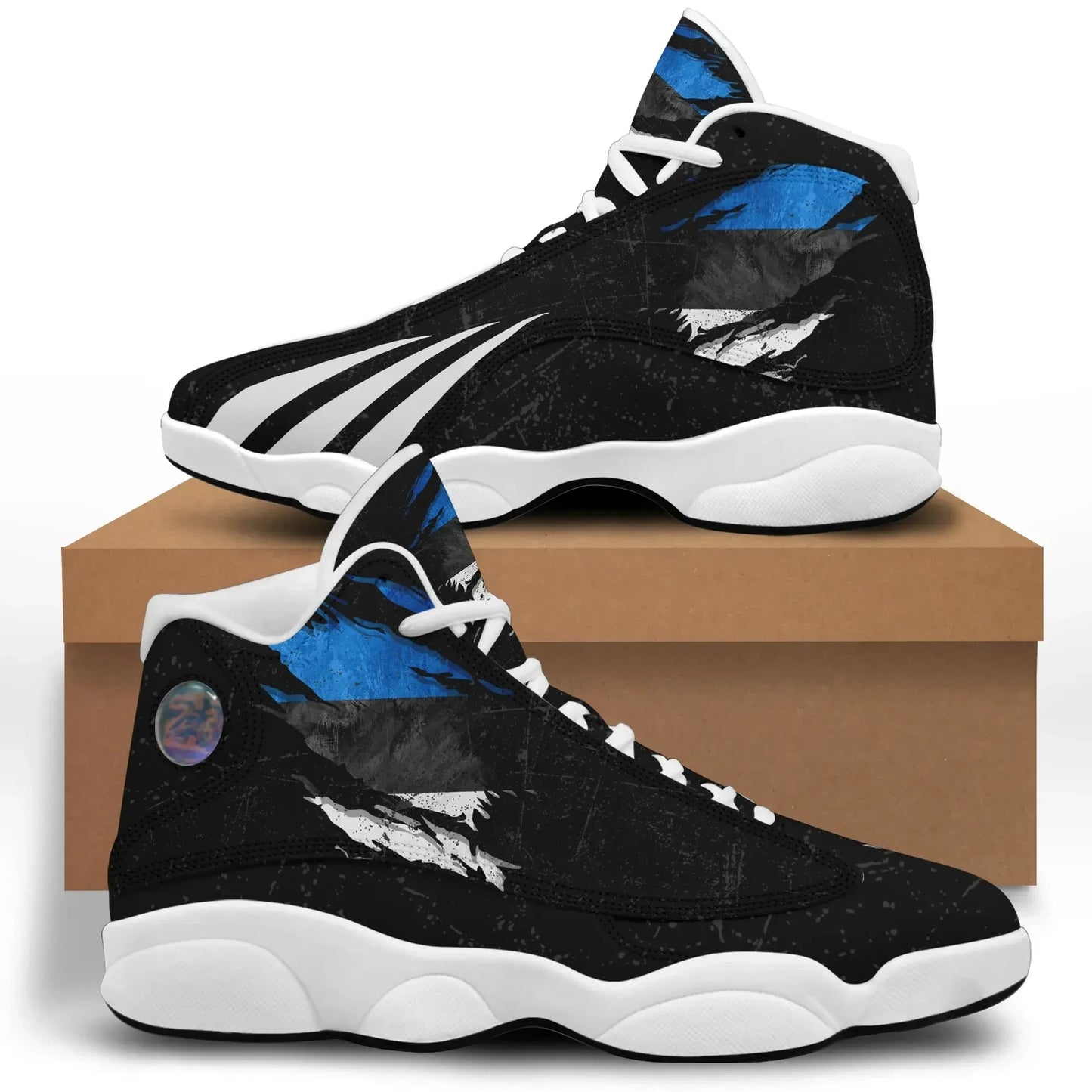 Estonia In Me High Top Sneakers Shoes Special Grunge Style