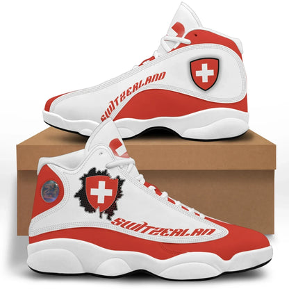 Switzerland High Top Sneakers Shoes