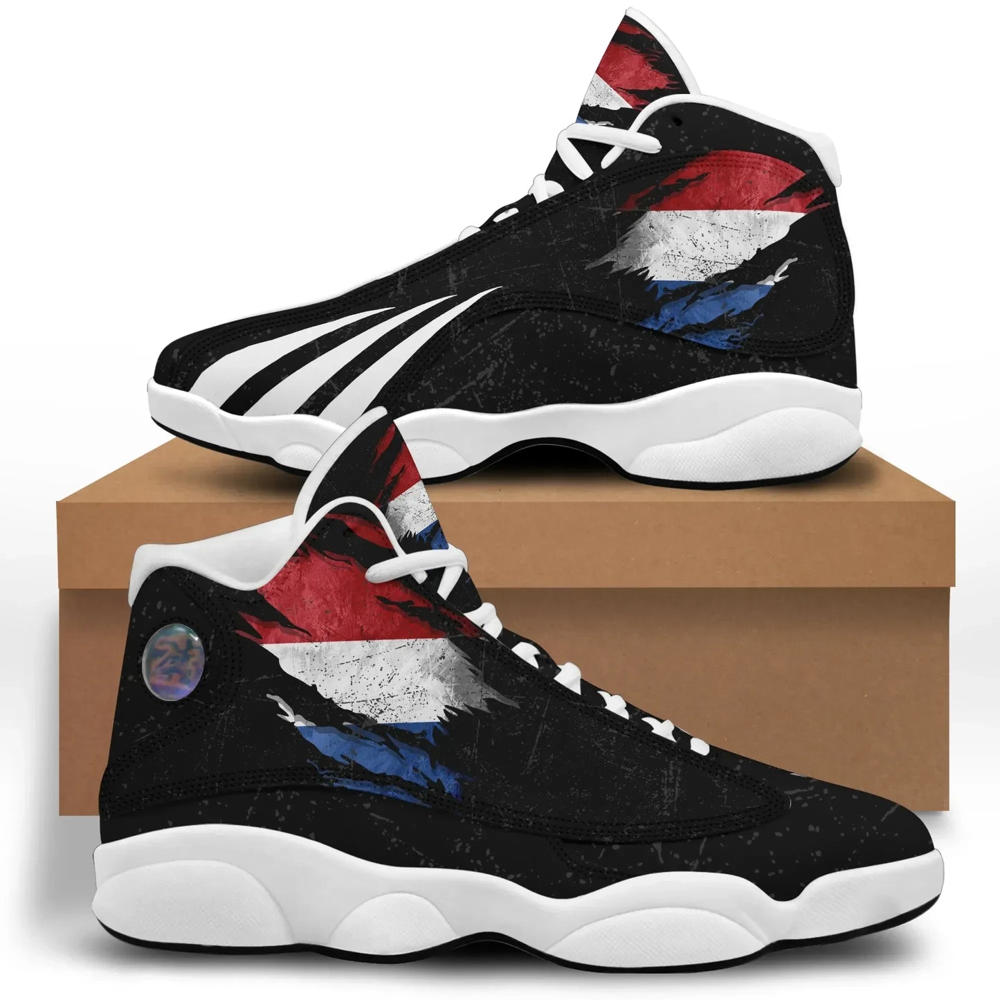 Netherlands In Me High Top Sneakers Shoes Special Grunge Style