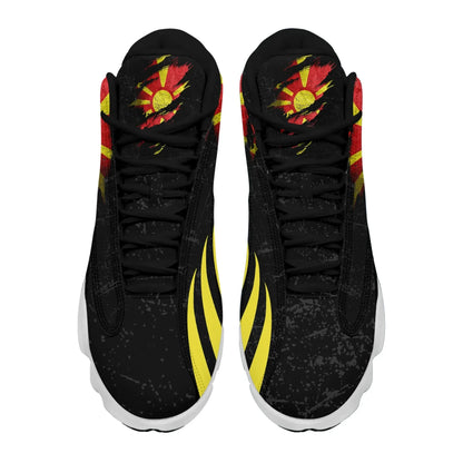 North Macedonia In Me High Top Sneakers Shoes Special Grunge Style