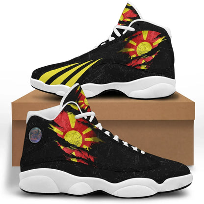 North Macedonia In Me High Top Sneakers Shoes Special Grunge Style