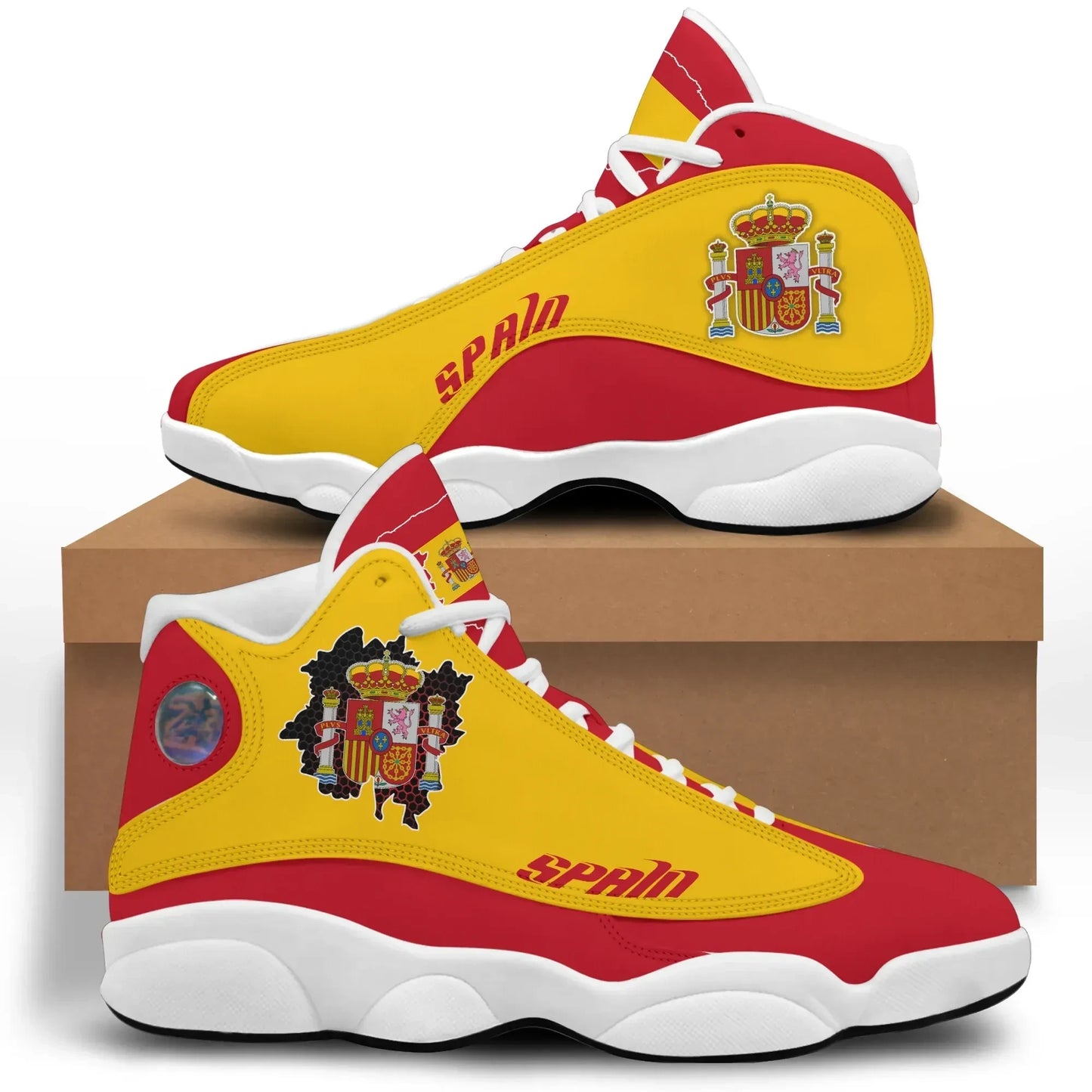 Spain High Top Sneakers Shoes