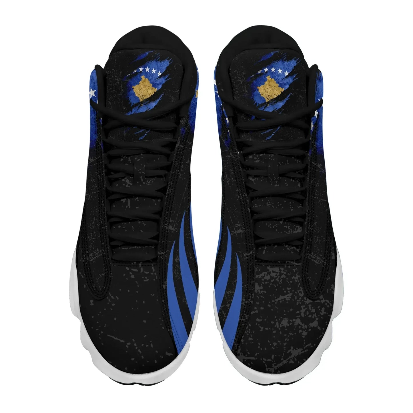 Kosovo In Me High Top Sneakers Shoes Special Grunge Style