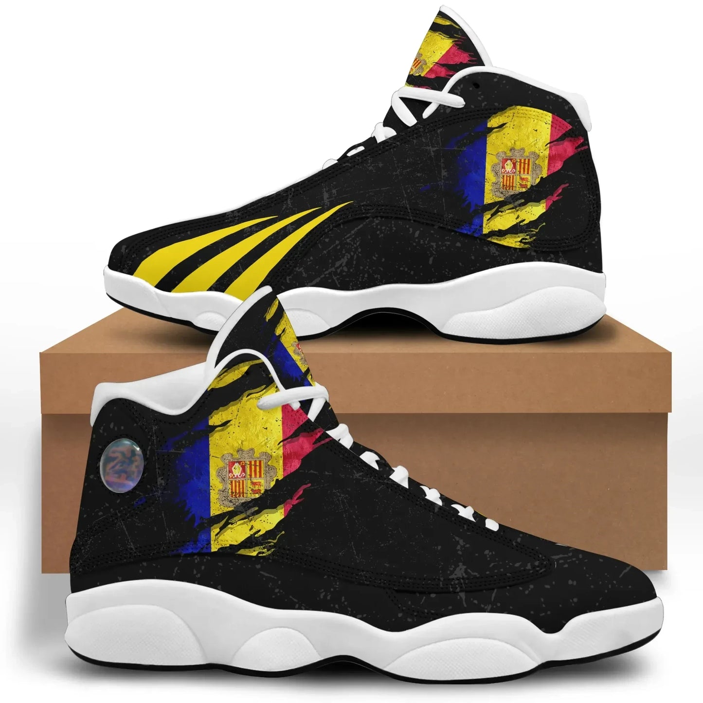 Andorra In Me High Top Sneakers Shoes Special Grunge Style