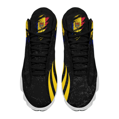 Moldova In Me High Top Sneakers Shoes Special Grunge Style