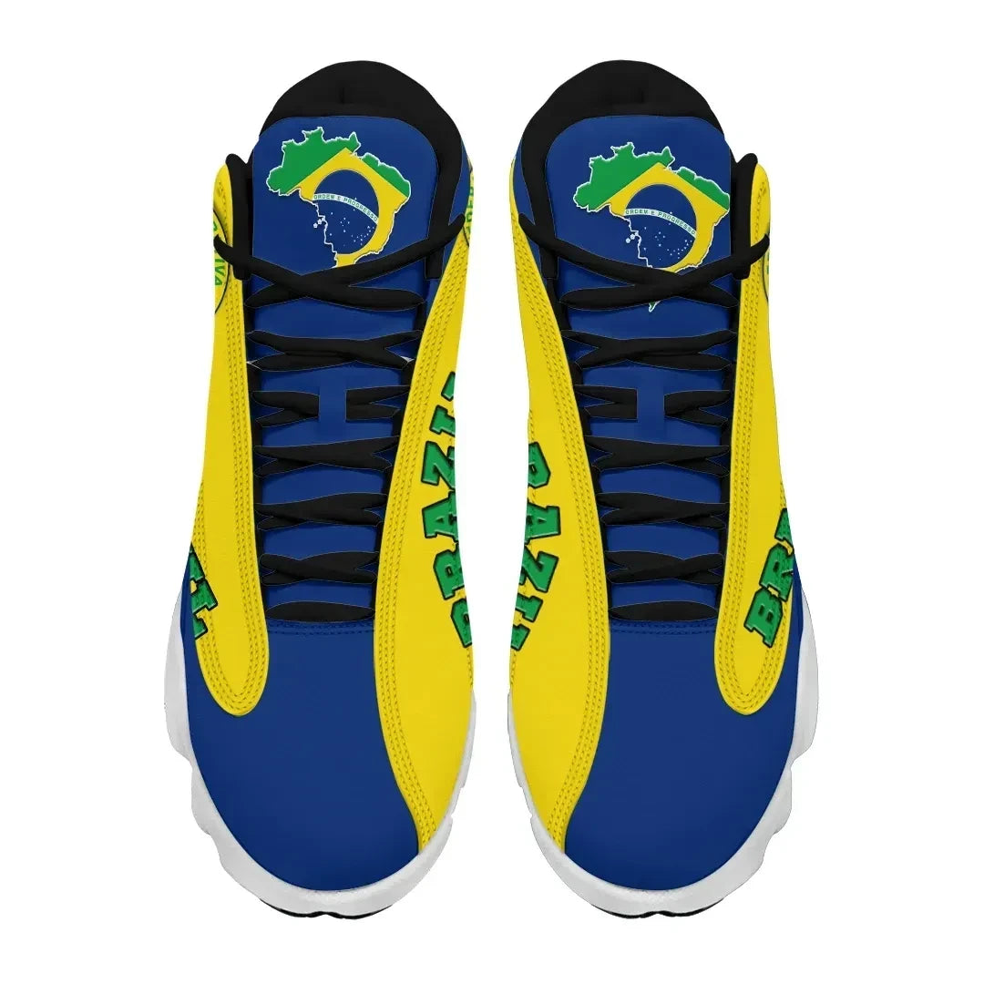 Brazil High Top Sneakers Shoes