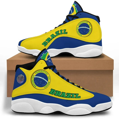 Brazil High Top Sneakers Shoes