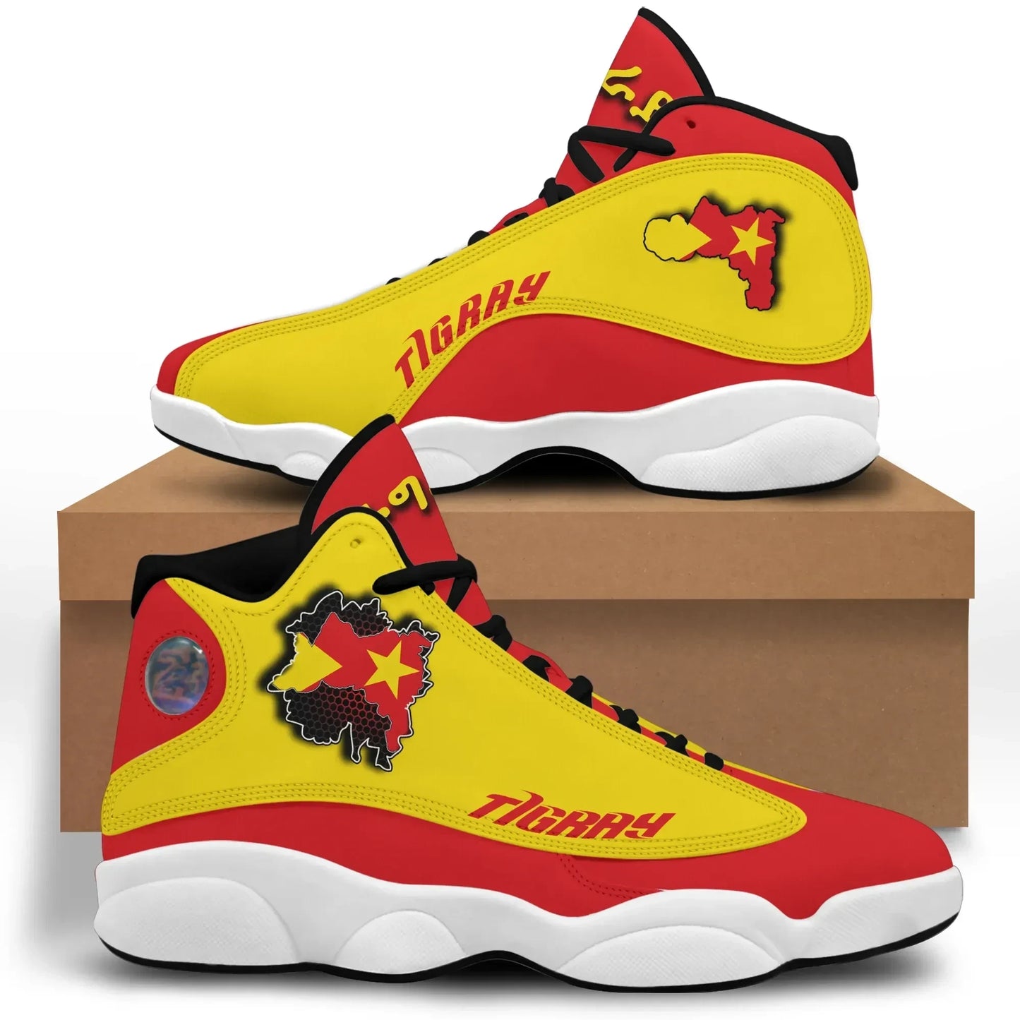 Tigray High Top Sneakers Shoes
