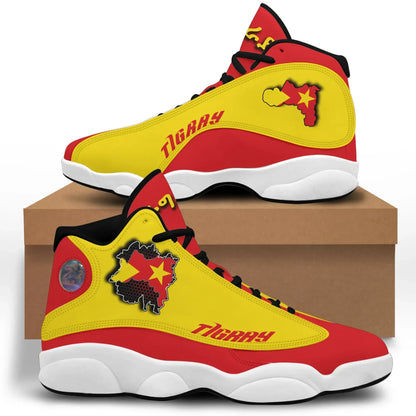 Tigray High Top Sneakers Shoes