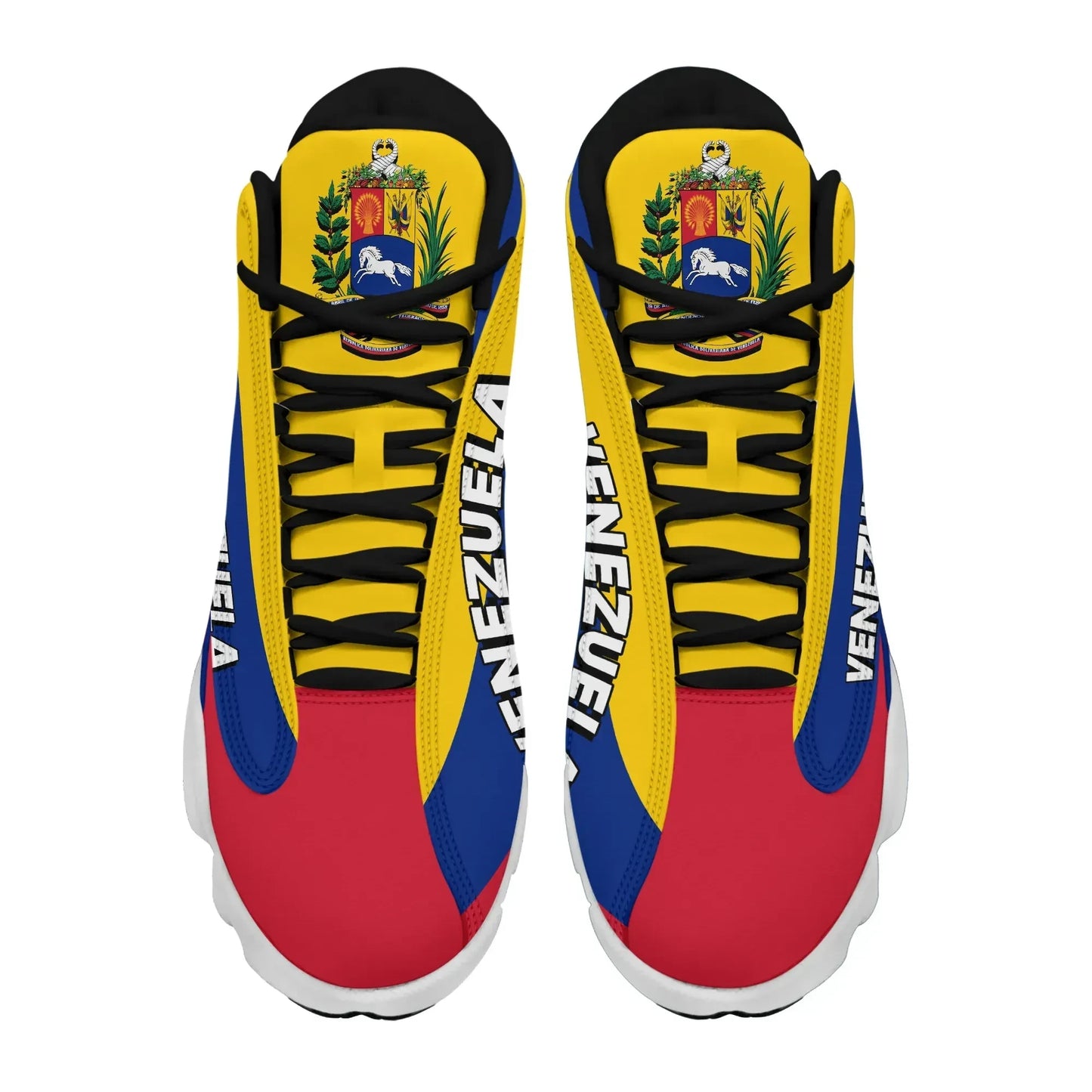 Venezuela High Top Sneakers Shoes Women's Men's Special Flag