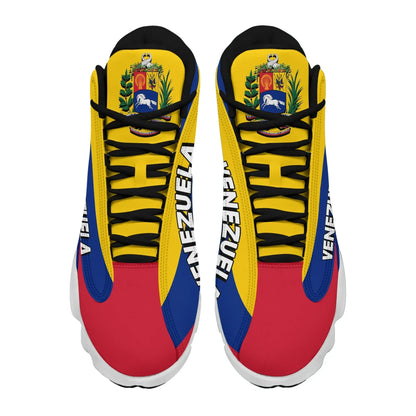 Venezuela High Top Sneakers Shoes Women's Men's Special Flag