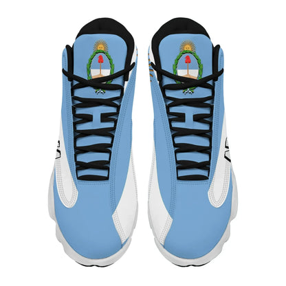 Argentina High Top Sneakers Shoes Women's Men's Special Flag