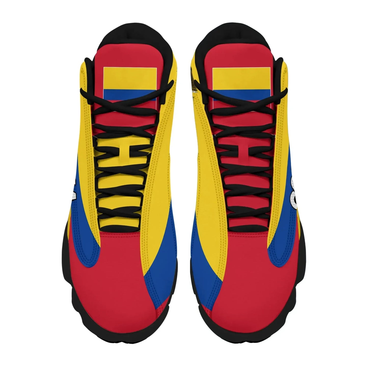 Colombia High Top Sneakers Shoes Women's Men's Special Flag