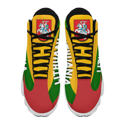 Lithuania High Top Sneakers Shoes Women's Men's Special Flag
