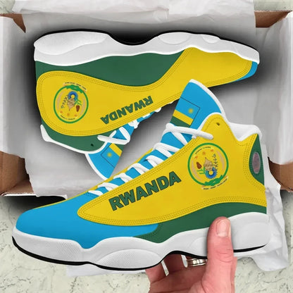 Rwanda High Top Sneakers Shoes Women's Men's