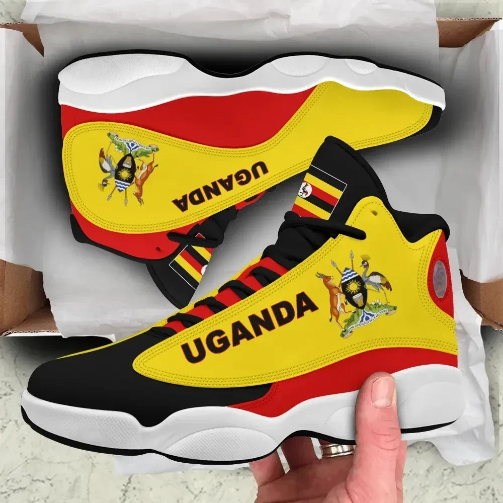 Uganda High Top Sneakers Shoes Women's Men's