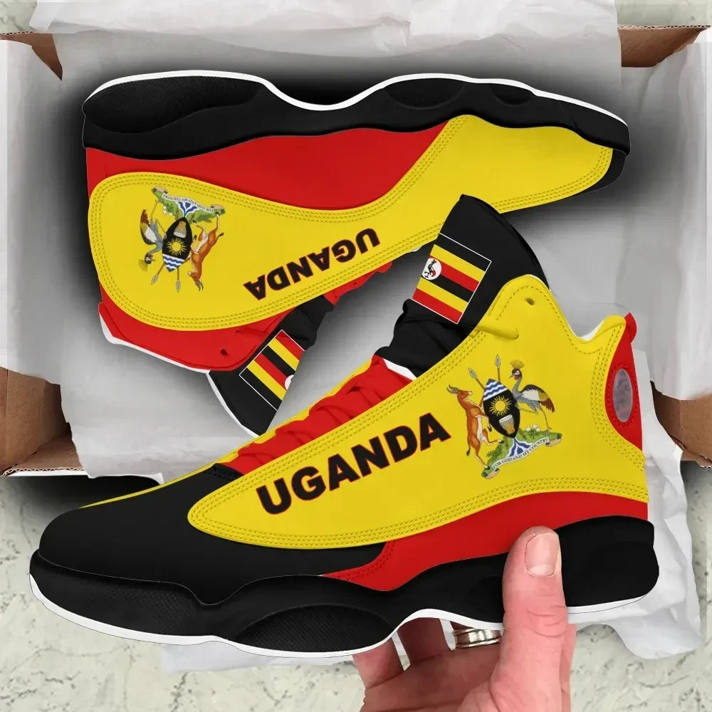Uganda High Top Sneakers Shoes Women's Men's