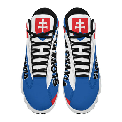 Slovakia High Top Sneakers Shoes Women's Men's Special Flag