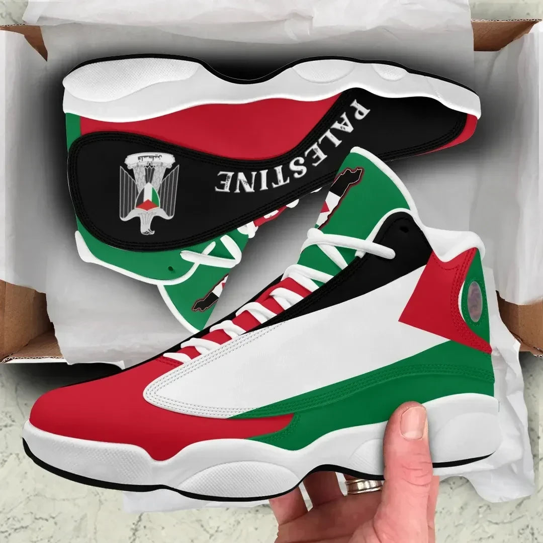 Palestine High Top Sneakers Shoes