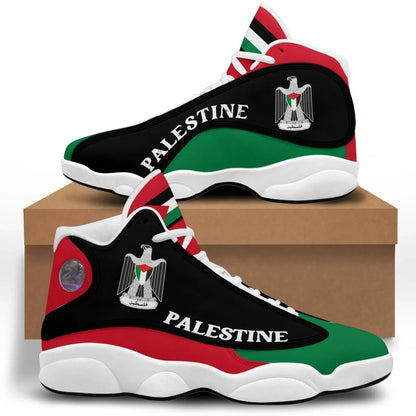 Palestine Coat of Arms High Top Sneakers Shoes