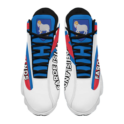Footwear Faroe Islands High Top Sneaker Shoes Women's Men's Special Flag