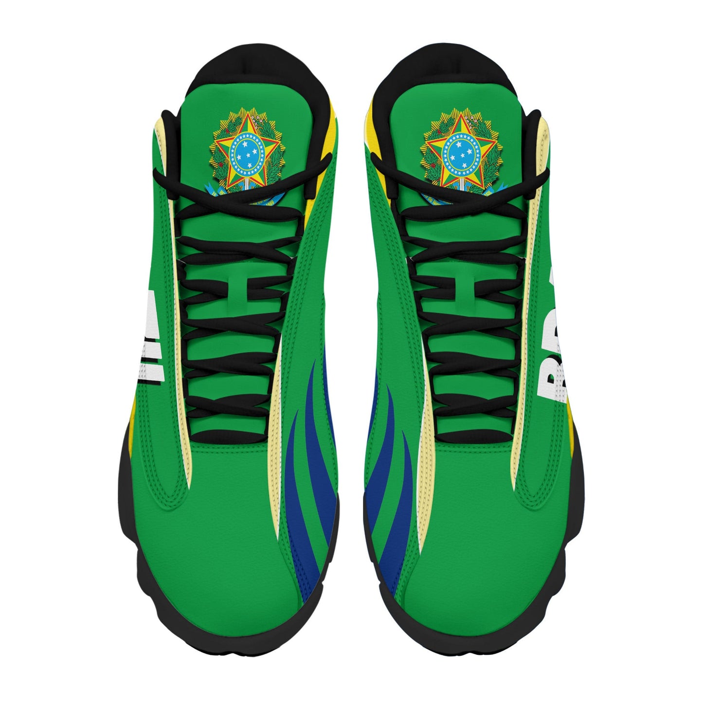 Footwear Brazils High Top Sneaker Shoes Women's Men's Special Flag