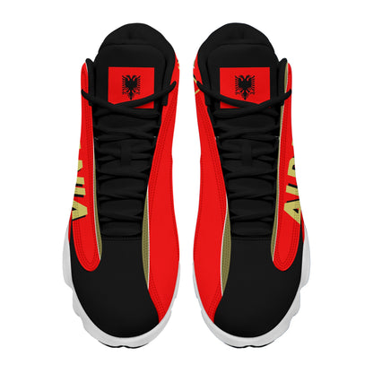 Footwear Albania High Top Sneaker Shoes Women's Men's Special Flag