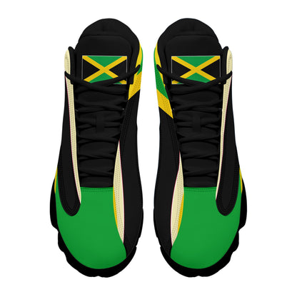 Footwear Jamaica High Top Sneaker Shoes Women's Men's Special Flag