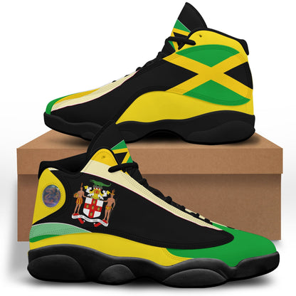Footwear Jamaica High Top Sneaker Shoes Women's Men's Special Flag