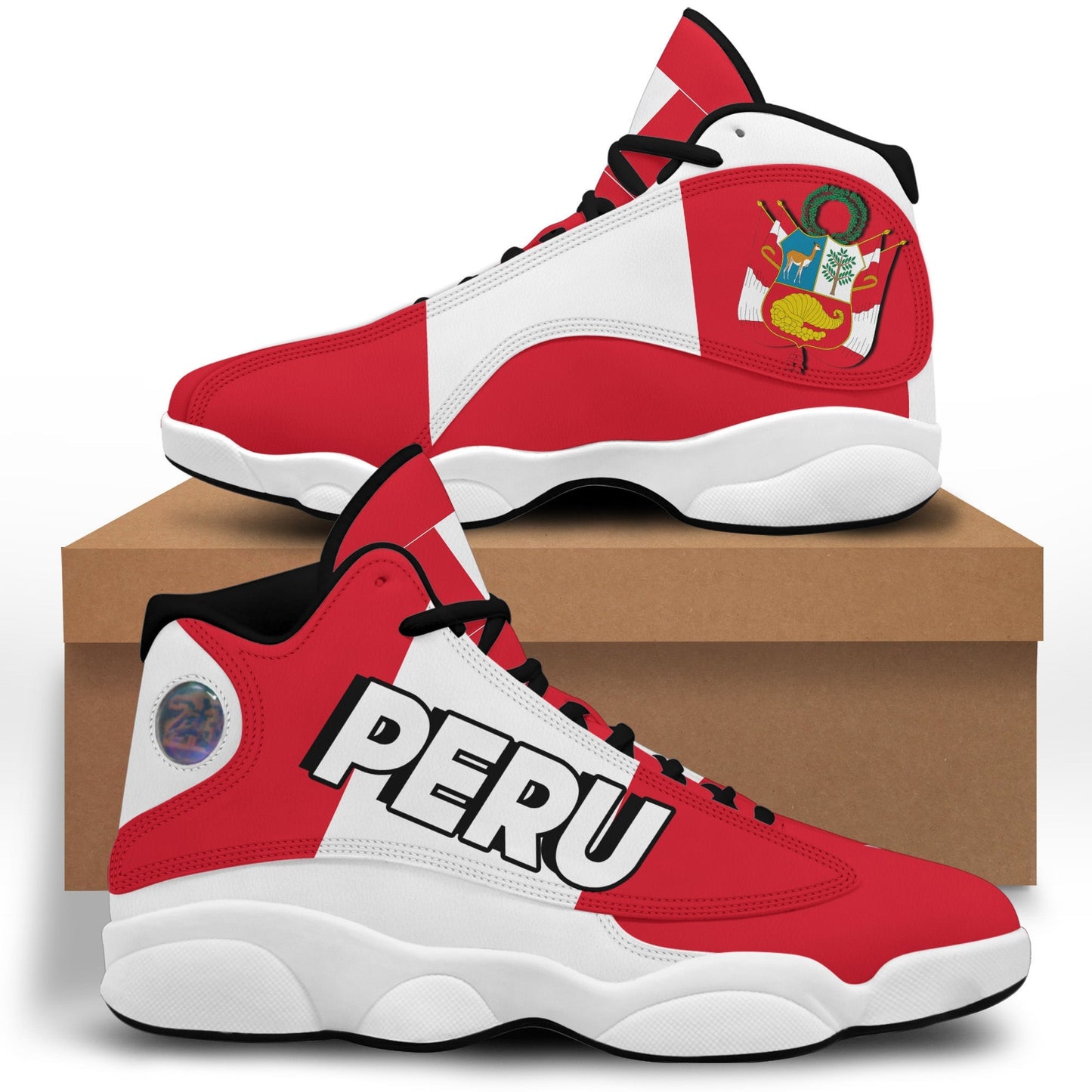 Footwear Peruu High Top Sneaker Shoes Women's Men's Special Flag
