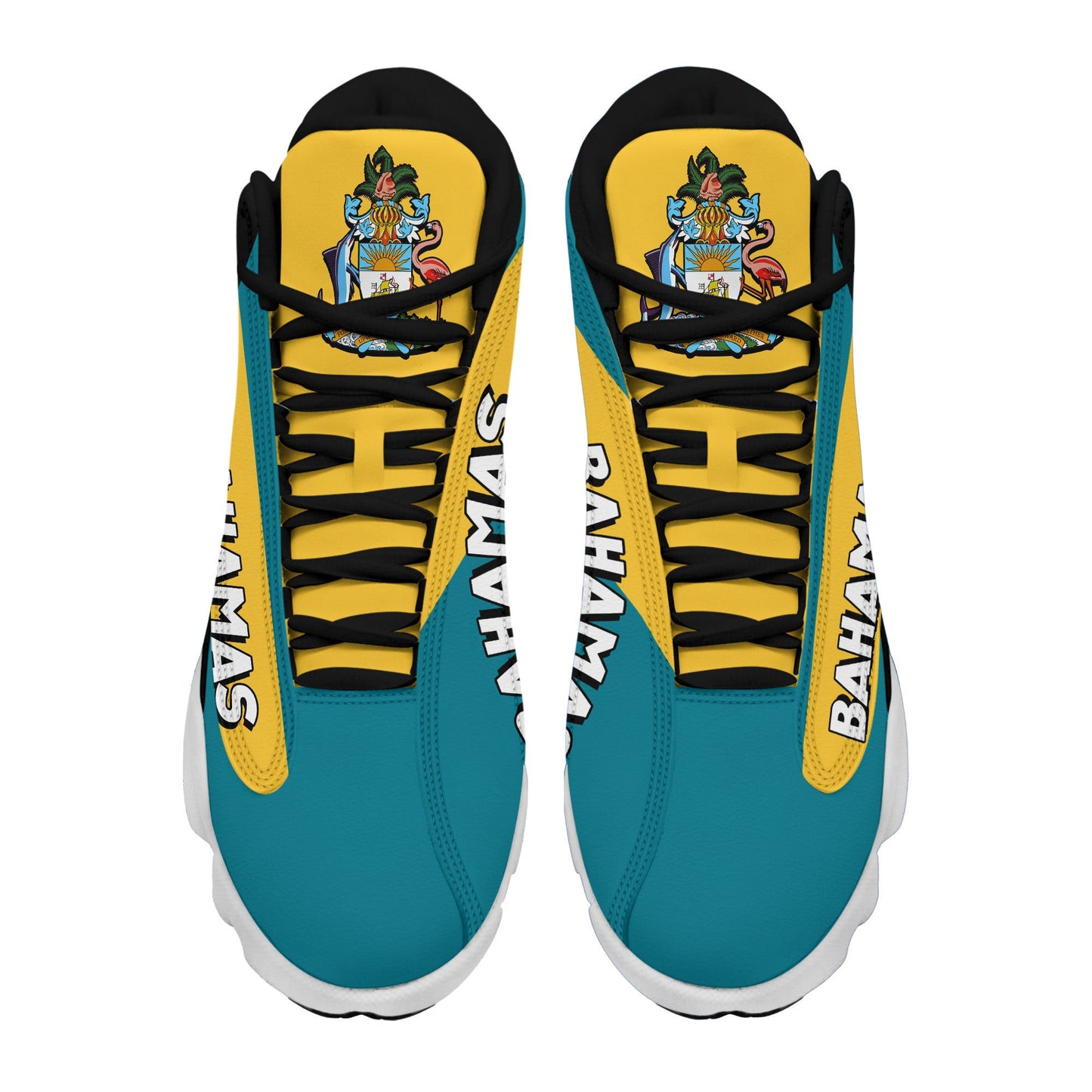 Footwear Bahamas High Top Sneaker Shoes Women's Men's Special Flag