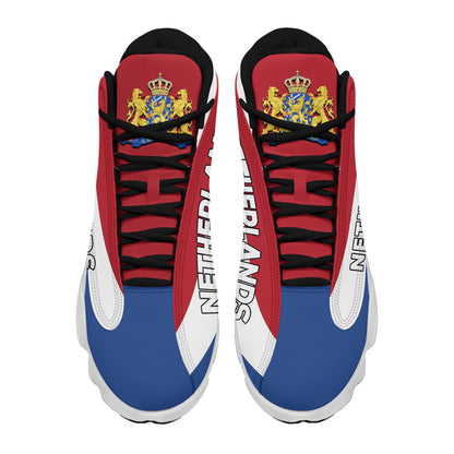 Footwear Netherlands High Top Sneaker Shoes Women's Men's Special Flag