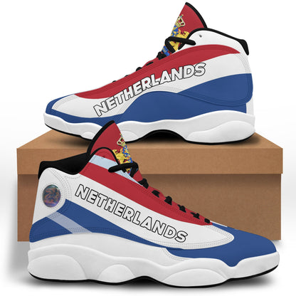 Footwear Netherlands High Top Sneaker Shoes Women's Men's Special Flag