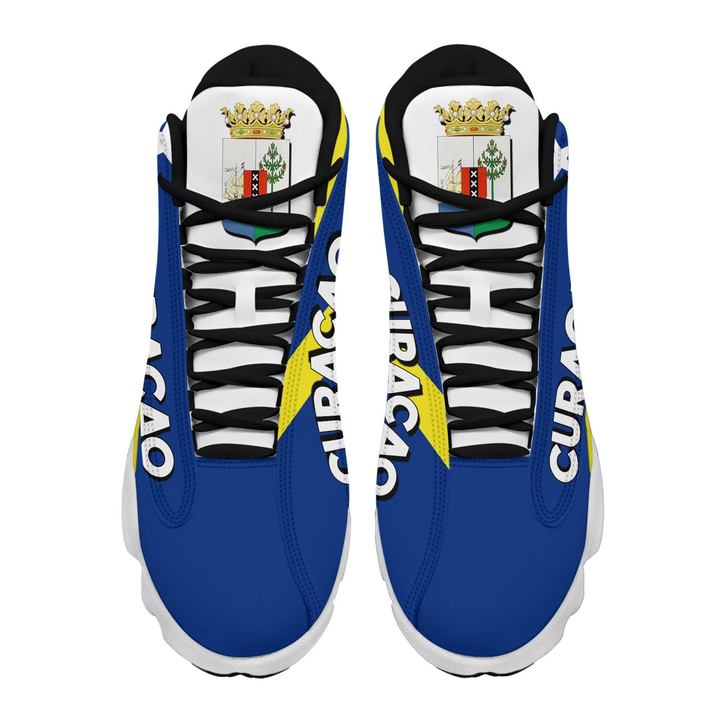 Footwear Cuaracao High Top Sneaker Shoes Women's Men's Special Flag