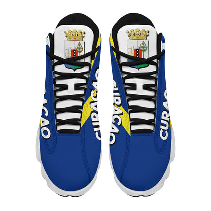 Footwear Cuaracao High Top Sneaker Shoes Women's Men's Special Flag
