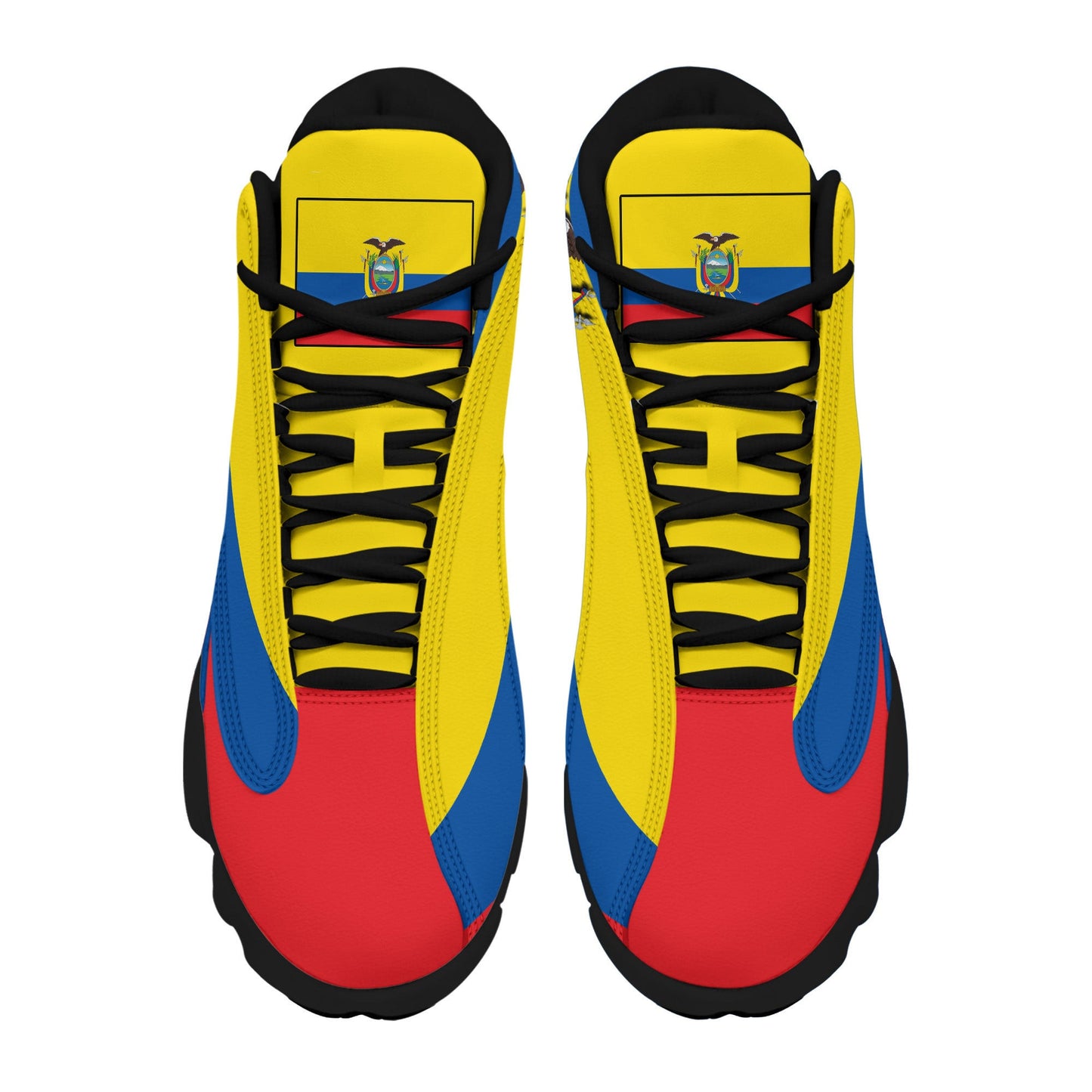 Footwear Ecuador High Top Sneaker Shoes Women's Men's Special Flag