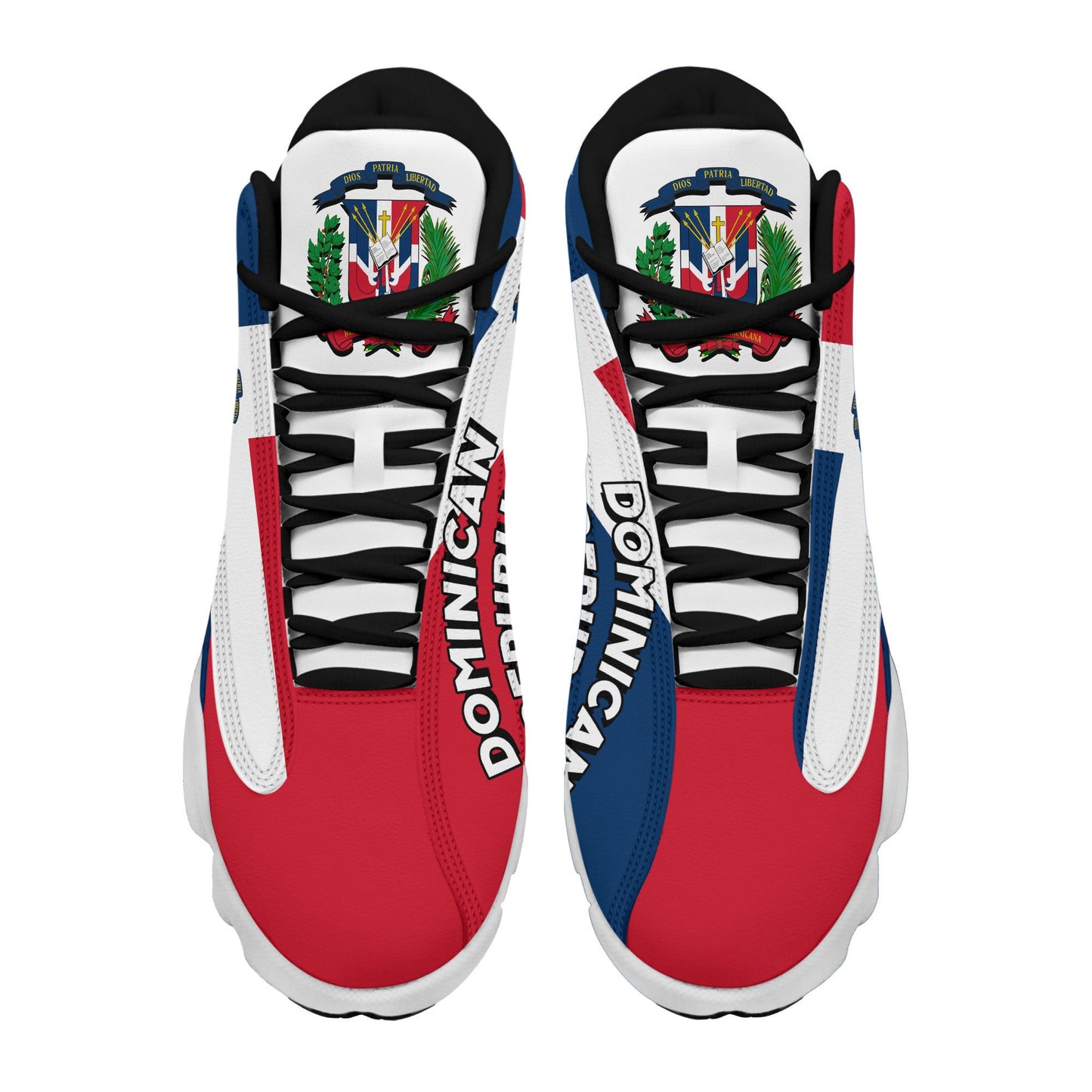 Footwear Dominican Republic High Top Sneaker Shoes Women's Men's Special Flag