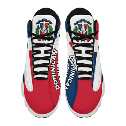 Footwear Dominican Republic High Top Sneaker Shoes Women's Men's Special Flag
