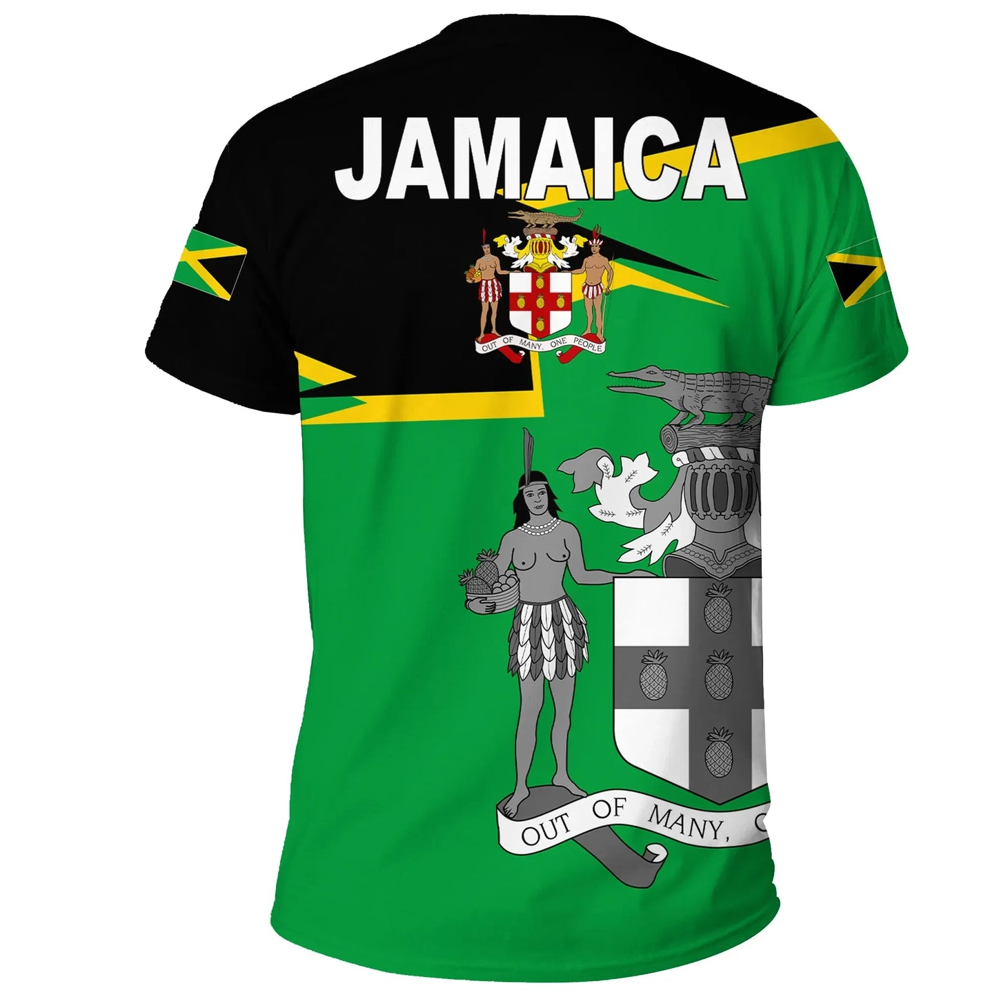 Jamaica T Shirt Coat Of Arms New Style