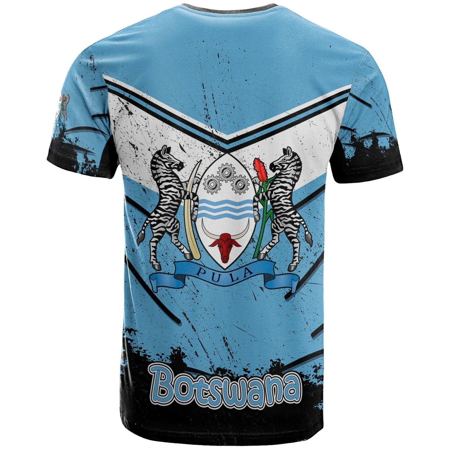 Botswana T Shirt Vintage Grunge Style